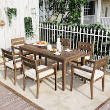6 Person Outdoor Patio Dining Set