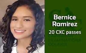 Amazing, sensational Bernice Ramirez snagged 20 CXC passes
