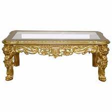 Baroque rococo extra class coffee table wood table side sofa couch tables *new. French Coffee Table Louis Xv Baroque Rococo Gold Carved Glass Table Solid Wood Antique Coffee Tables French Coffee Table Coffee Table