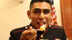 Abilene Marines don't let Election Day rain