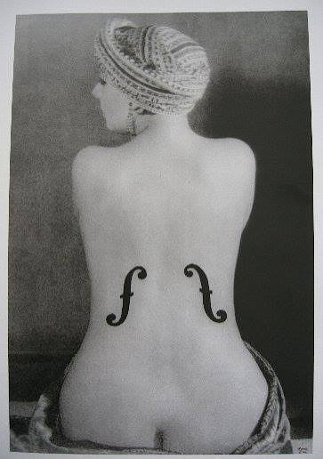 Die-co - マン・レイ アングルのヴァイオリン Violon d'Ingres 1927年