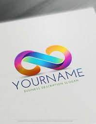 Free 3d Logo Maker Infinity Logo Creator Logo Design Logo Design Collection Online Logo Creator
