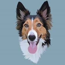 Pin Oleh Mandala Dot Art Di Dog Vector Art Di 2020 Unta