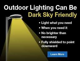 International Dark Sky Association Ida Light Pollution Dark Skies Light Pollution Exterior Light Fixtures