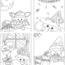 Image result for printable halloween coloring pages