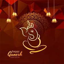 Beautiful Card Ganesh Chaturthi Lord Ganesha Festival Background Ganesh Chaturthi Ganpati Png And Vector With Transparent Background For Free Download