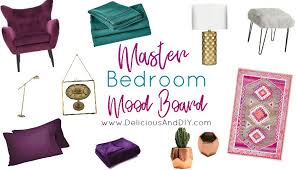 A modern french country master bedroom (my one room. Mood Board Master Bedroom Makeover Plan Delicious And Diy
