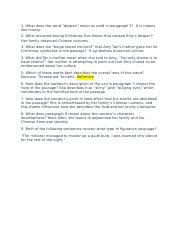 Fish cheeks answer key commonlit + my pdf collection 2021 : Fish Cheeks Docx 1 What Does The Word Despair Mean As Used In Paragraph 5 It Is Means Like Misery 2 What Occurred During Christmas Eve Dinner That Course Hero