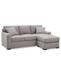 Callington 89 Fabric 2 Piece Reversible Chaise Sectional Sofa Created For Macy S Small Sectional Sofa Sectional Sofa Cheap Living Room Furniture
