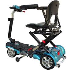 Amazon.com: EV Rider TransportFolding Mobility Scooter w,Arm Rests,  Upgraded 12V15Ah Long Range Batteries & 3 Color Choices! (Blue) : Health &  ...