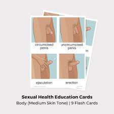 Sexual Health Education Cards: Body (Medium Skin Tone) | Shift Education