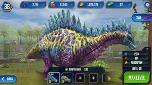 level 40 animales prehistoricos jurassic world parque jurasico