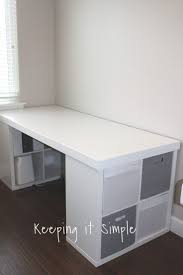 Ikea Hack Diy Computertisch Mit Kallax Regalen Computer Ikea Hack Diy Computertisch Mit Kallax Regalen Diy Computer Desk Kallax Shelf Diy Hanging Shelves