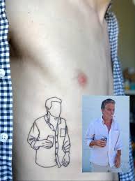 It's a rendering of a late 1800s sketch of the historic. Portrait Of My Dad Done By Juilien At First Place Tattoos In Hackettstown Nj Tattoos