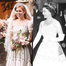 Sehen sie hier die besten looks von angelina jolie. Wedding Of Princess Beatrice The Wedding Dress And The Tiara Were A Loan By Her Grandmoth Konigliche Hochzeitskleider Royale Hochzeiten Konigliche Hochzeit