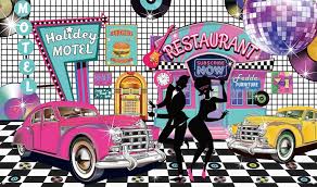 Ebay.de has been visited by 100k+ users in the past month 50 S Theme Party Decorations Rock And Roll Restaurant Backdrop Banner Classic 50s Motel Background For Photography Photo Studio Mega Sale 27c7a Goteborgsaventyrscenter