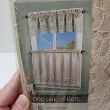 The block is basically the same as the seared tank and seared gauge, except that it has a different texture. Sears Beige Cutwork Lace Kitchen Curtain And 50 Similar Items