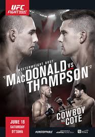 He is a +108 underdog against stephen thompson at the main event of ufc fight night on saturday. Ufc Fight Night Macdonald Vs Thompson Wikipedia