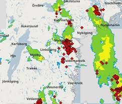 Zoombar karta för sverige och norden med 5 respektive 15 minuters uppdateringar. Live Flera Skogsbrander I Ostergotland