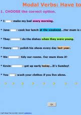 Maybe you would like to learn more about one of these? Esl English Exercises Modal Verbs Have To
