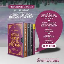Nantikan drama bersiri kerna syurga bukan percuma diinspirasikan daripada sebuah novel karya najmi fetih. Facebook