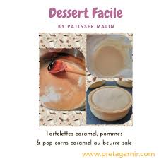 Tartelettes Caramel Pommes Et Pop Corns Caramel Au Beurre Sale Caramel Caramel Au Beurre Sale Mini Tarte
