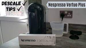 If the machine is completely scaled, the descaling program may not function and the machine will stop and blink. How To Descale Nespresso Vertuo Plus Machine Descaling Tips And Instructions Video Krups Youtube In 2021 Nespresso Descale Nespresso Descaling
