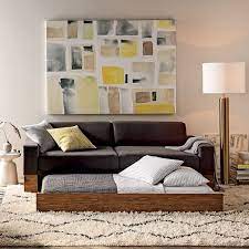 emery sofa daybed trundle living room decor modern living room inspiration furniture