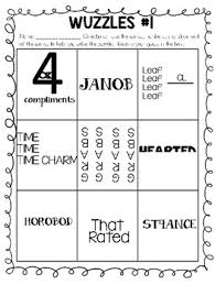 Word Puzzles Extra Challenging For Older Grades Rebus Puzzles Word Plexers Word Puzzles Word Puzzles Brain Teasers Rebus Puzzles