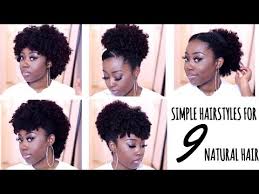 9 Quick Hairstyles For Short To Medium Natural Hair Type 4a 4b 4c In 2020 Natural Hair Styles Easy Natural Hair Styles For Black Women Medium Length Hair Styles