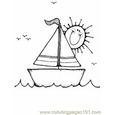 Extreme water sports flat color icons set with people in rafting surfing canoeing kayaking windsurfing isolated vector illustration. Canoe Coloring Page For Kids Free Water Transport Printable Coloring Pages Online For Kids Coloringpages101 Com Coloring Pages For Kids