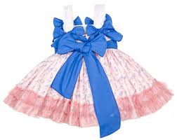 Trabajamos con fabricantes como foque, lolittos, loan. Lappepa Moda Infantil Girls Pink Blue Bird Print Dress Missbaby