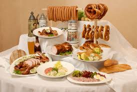 Set out condiments and buns for sausages. Outrageous Oktoberfest Menus At Balboa Bay Club Off The Menu Oc