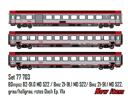Art modeling cherish 2017 molly model Ls Models 77703 Obb Ec Personenwagen Set 3 Tlg Ep 6a Menzels Lokschuppen Onlineshop