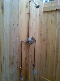Outdoor Shower Plumbing Plans Shower Plumbing Outdoor Shower Kits Outdoor Shower Enclosure