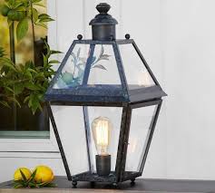 Patina Table Lantern Potterybarn Table Lanterns Lamp Decorative Table Lamps