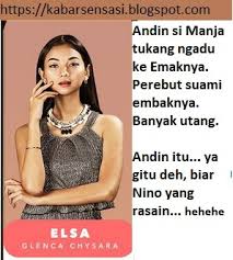 Sesampainya di rumah sakit, dokter menyebut kondisi andin sehat, namun ia tengah mengandung. Biodata Glenca Chysara Pemeran Elsa Ikatan Cinta Rcti Kabar Sensasi Artis