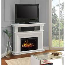 10 warmest electric fireplace stands to set your tv and trivias on. Corner Electric Fireplace Tv Stand You Ll Love In 2021 Visualhunt