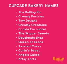 The course usually consists of sweet foods, but may include other items. Bakery Names 900 Memorable Bakery Names Ideas Namesbee