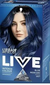 Much like your hair, rich brown roots transition without. Schwarzkopf Live Urban Metalics Intense Colour Permanent Paint Blue Mercury U67 For Sale Online Ebay