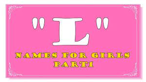 The 200 most popular names were taken from a universe that includes 1,177,158 male births and. L Letter Names For Baby Girls Part 1 Top 1000 Of Usa Youtube