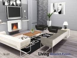 Joy S Living Almerich Fusion Modern Living Room Set Living Room Sims 4 Sims 4 Cc Furniture Living Rooms