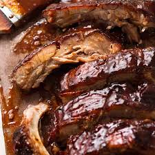 Oven Pork Ribs With Barbecue Sauce Recipetin Eats