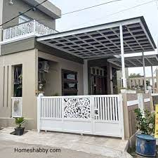 Ada banyak jenis rangka yang bisa digunakan untuk memasang kanopi, mulai dari pipa stainless hingga baja ringan. 6 Model Kanopi Baja Ringan Untuk Garasi Rumah Yang Hemat Biaya Homeshabby Com Design Home Plans Home Decorating And Interior Design