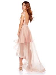 1000 idées sur le thème robes de mariée courtes sur pinterest. Robe Court Devant Longue Derriere En Tulle Avec Decollete Plongeant Anne Sophie