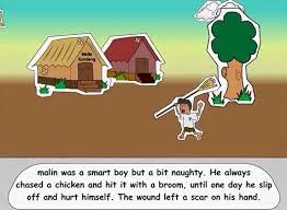 Who was malin kundang in once upon a time? Narrative Text Malin Kundang Treasury Notes