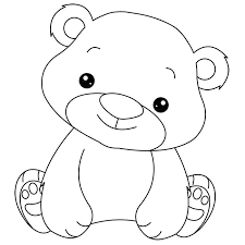 coloriage bebe ourson a imprimer gratuit animaux chauve-souris