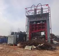 Taian, China Hydraulic Shears Scrap Metal Baler Machine Steel Treatment  Equipment