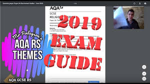 Aqa Gcse Religious Studies 2019 Exam Guide Paper 2 Themes Youtube