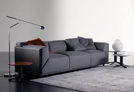 A rational design studied to provide uncompromised comfort with the smallest footprint possible. Bacon Modular Sofa Meridiani